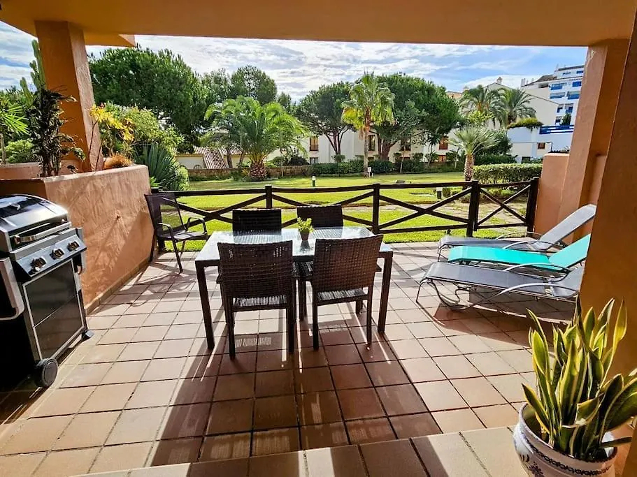 公寓 Duquesa Suites Gardens Ground Floor Close To Port, Beach 马尼尔瓦